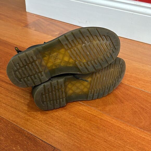 Dr Martens Doc's Combat Boots Black kids size 2 - Picture 4 of 8